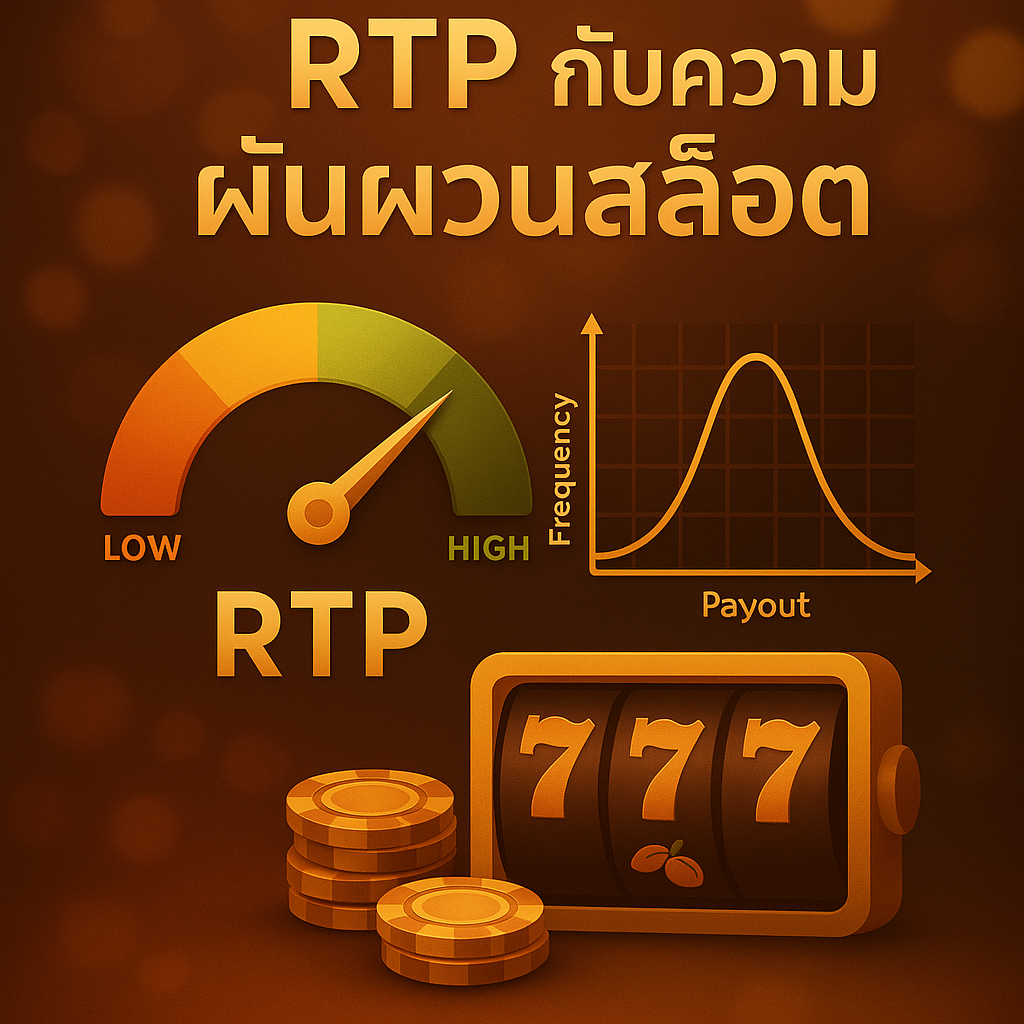 บทนำ RTP กับความผันผวนสล็อต: ภาพอธิบายความสำคัญของสองค่าต่อการจ่ายและงบ