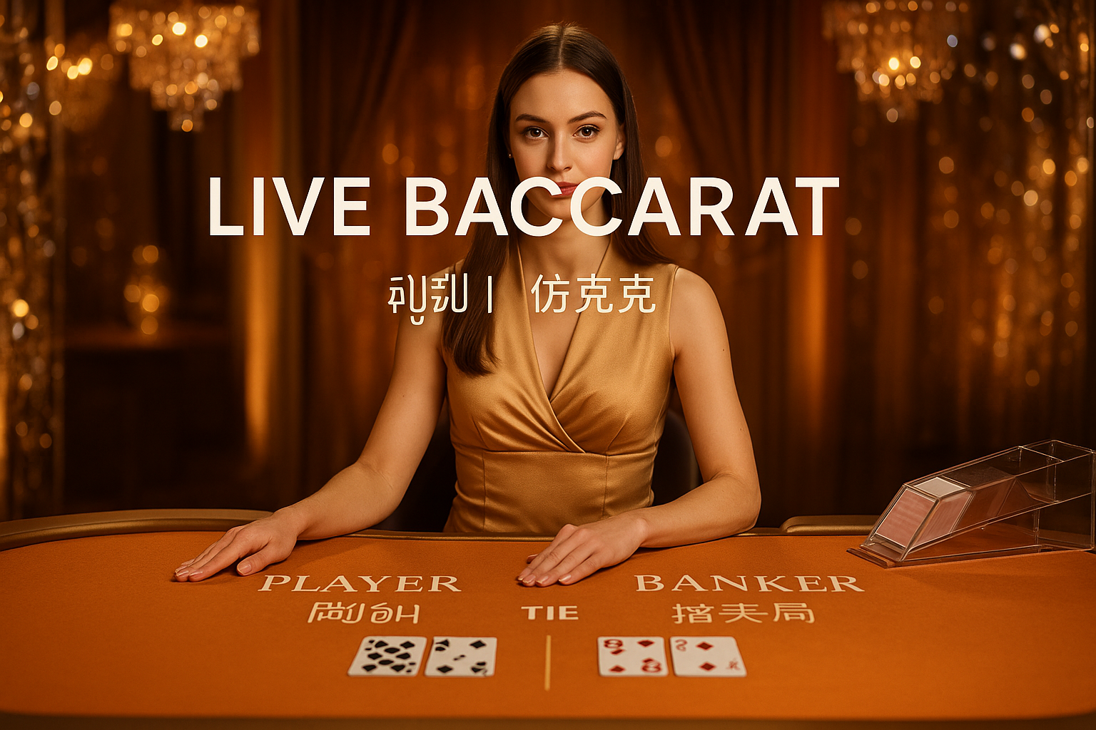 ภาพแนะนำ sexy baccarat โต๊ะสดหลายภาษา พร้อมดีลเลอร์และอินเทอร์เฟซหรู