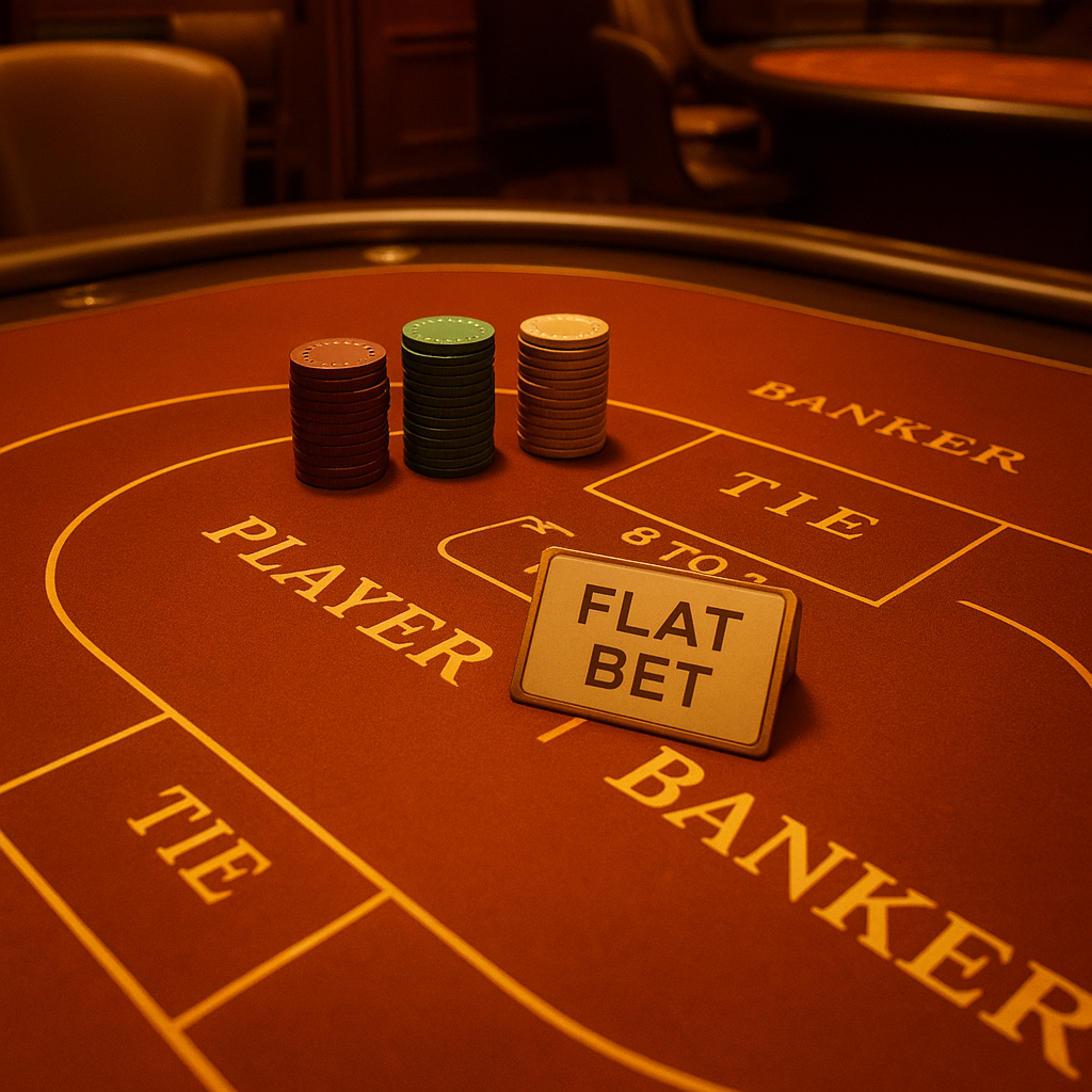 บทนำ สูตรเดินเงินคงที่บาคาร่า (Flat Bet) แนวทางคุมงบและลดความเสี่ยง