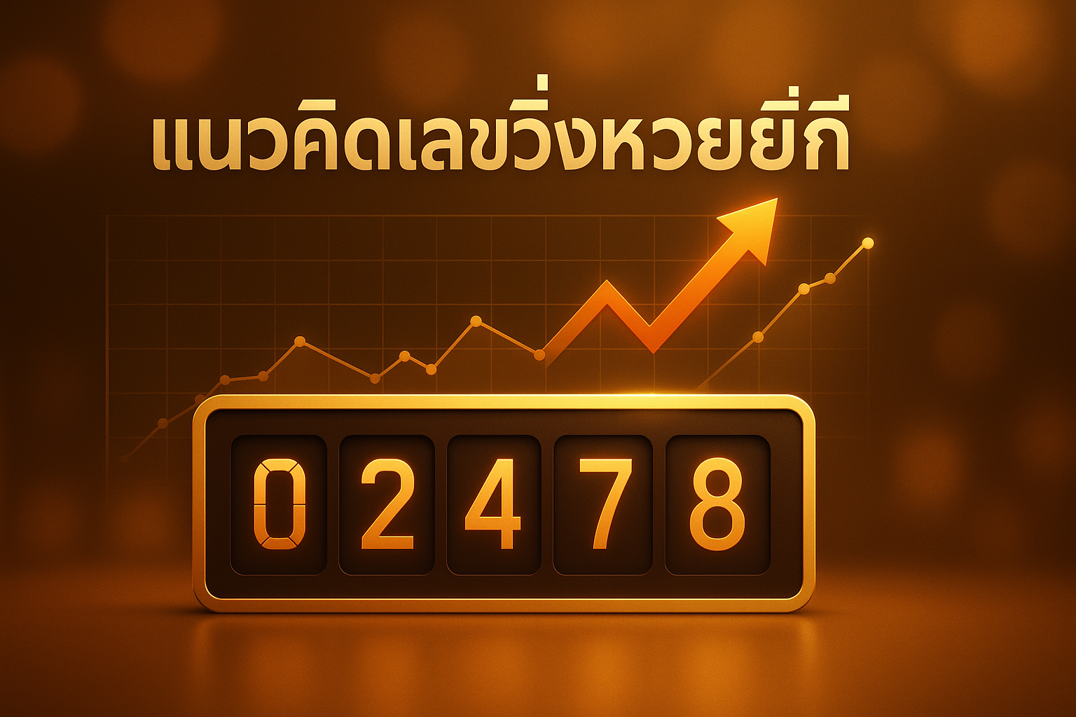 อินโฟกราฟิกแนะนำกลยุทธ์ เลขวิ่งหวยยี่กี ด้วยสถิติและค่าเฉลี่ยเคลื่อนที่